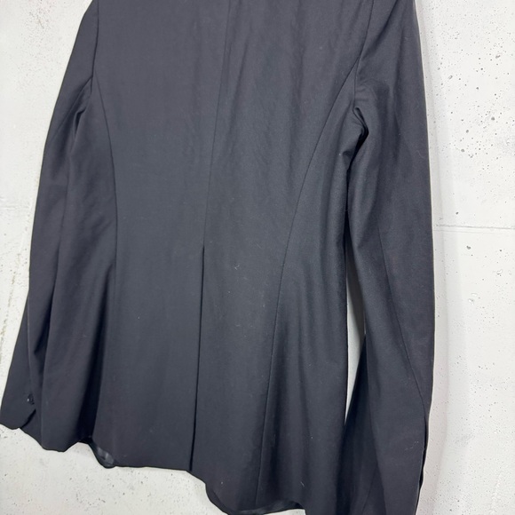 Theory Two Button Blazer Jacket Notch Lapel Front Pockets 12 - Picture 3 of 9